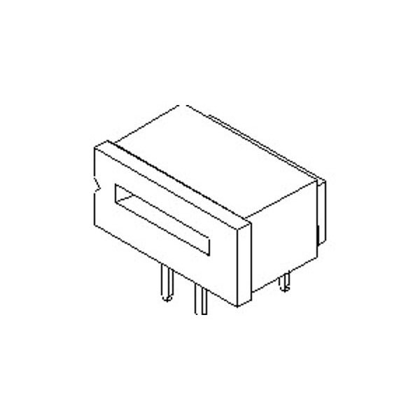 Molex Ffc/Fpc Connector, 9 Contact(S), 1 Row(S), Female, Right Angle, 0.049 Inch Pitch, Solder Terminal, 39532094 - main